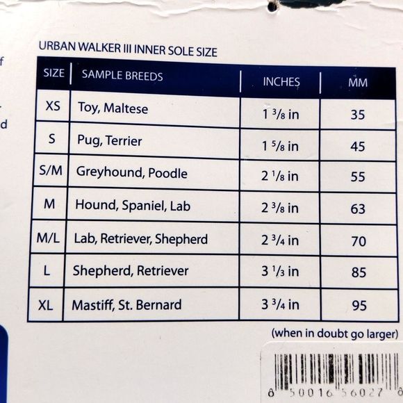 Healers Urban Walker Dog Boots S/M - Picture 7 of 9